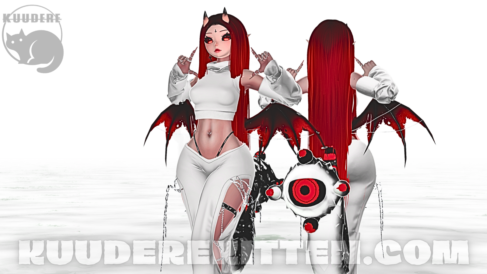 Hanah, Succubus Imp Girl Avatar [PC ONLY][+OPTIMIZED][SPS][VRCHAT AVATAR]