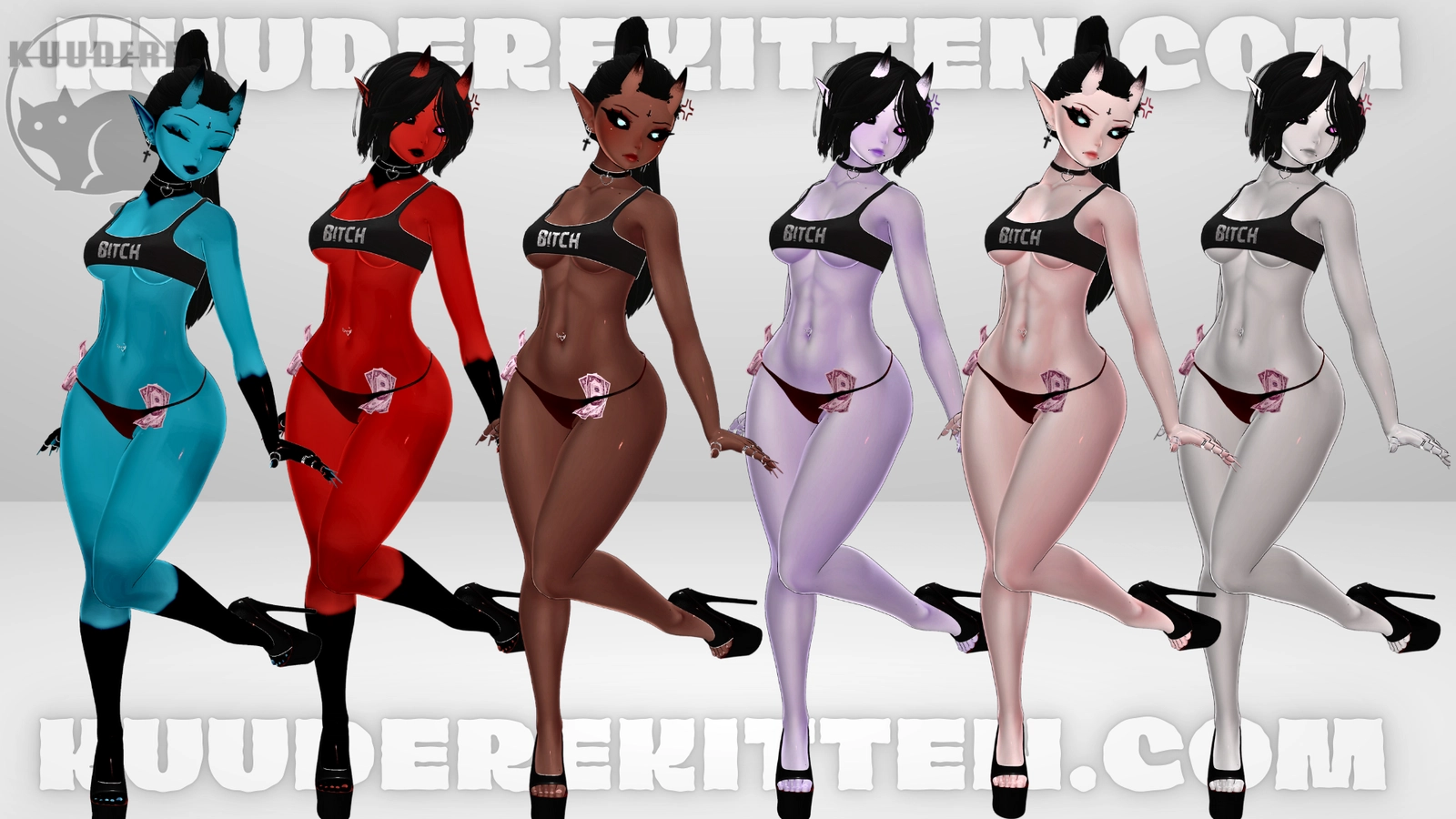 Hanah, Succubus Imp Girl Avatar [PC ONLY][+OPTIMIZED][SPS][VRCHAT AVATAR]