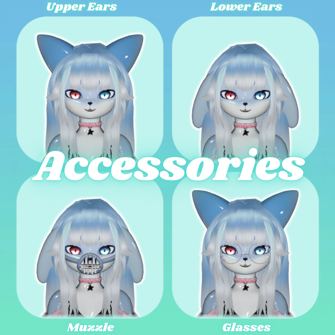 Aqua, Furry Cat Shark Girl Avatar [+ OPTIMIZED][SPS][PC/QUEST][VRCHAT AVATAR] 