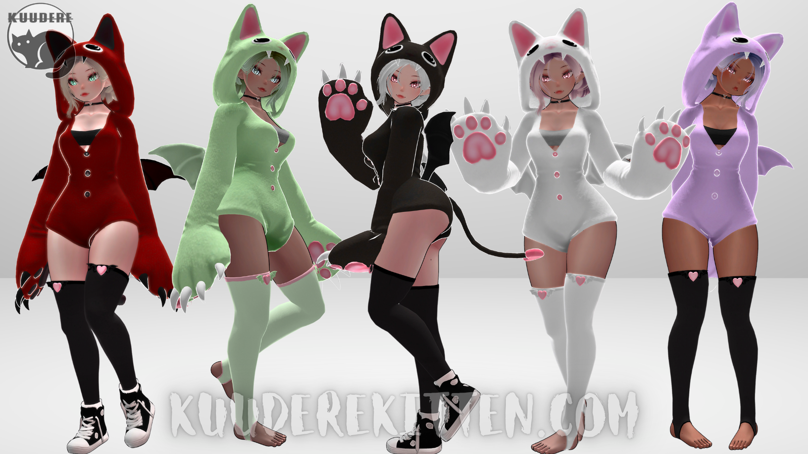 Bat Cutie [+OPTIMIZED][SPS][PC+QUEST][3.0][VRCHAT AVATAR]