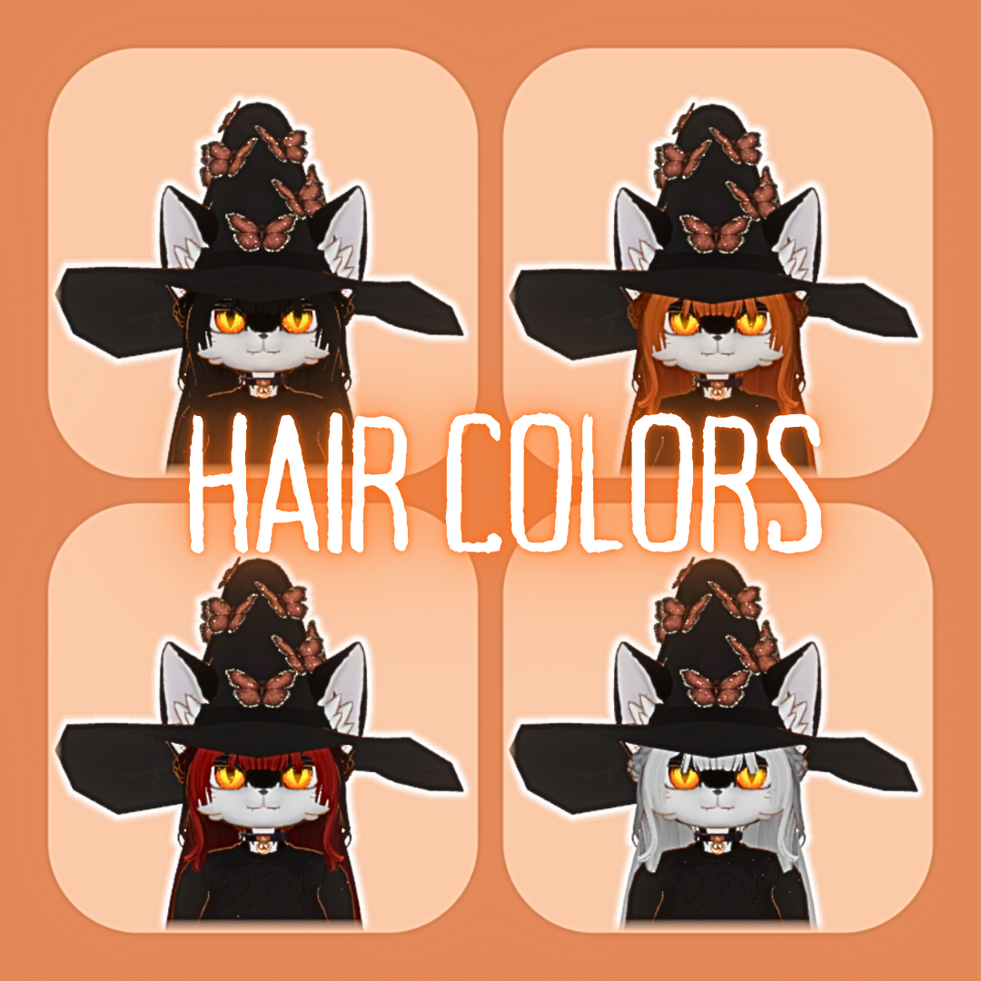 Lucky Halloween Cat Avatar [SPS][+OPTIMIZED][PC/QUEST][VRCHAT AVATAR]