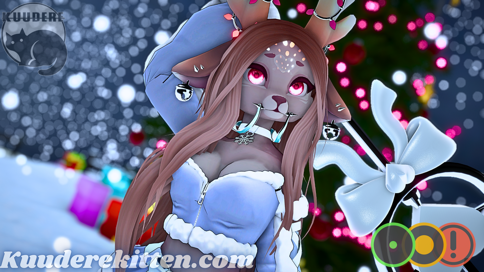 Cocoa, the Reindeer Furry Avatar [+OPTIMIZED][PC ONLY][SFW][VRCHAT AVATAR]