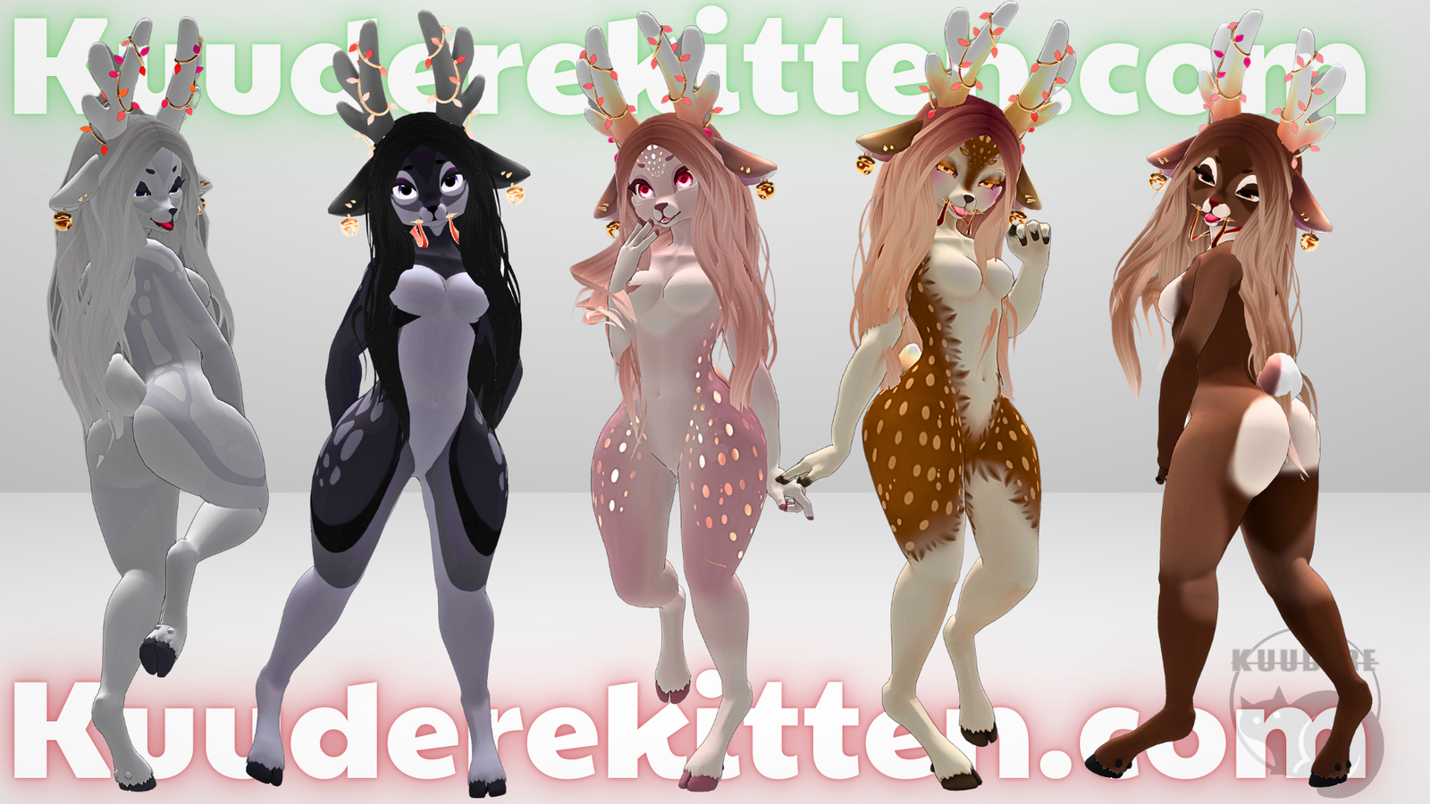 Cocoa, the Reindeer Furry Avatar [+OPTIMIZED][PC ONLY][SFW][VRCHAT AVATAR]