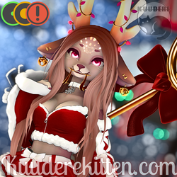 Cocoa, the Reindeer Furry Avatar [+OPTIMIZED][PC ONLY][SFW][VRCHAT AVATAR]