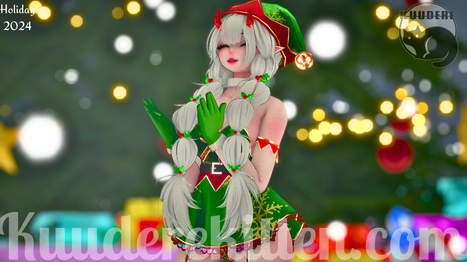 [FREE][LIMITED TIME] Santa's lil' Demon [SFW][PC ONLY][VRCHAT AVATAR]
