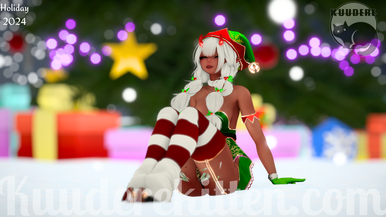 [FREE][LIMITED TIME] Santa's lil' Demon [SFW][PC ONLY][VRCHAT AVATAR]