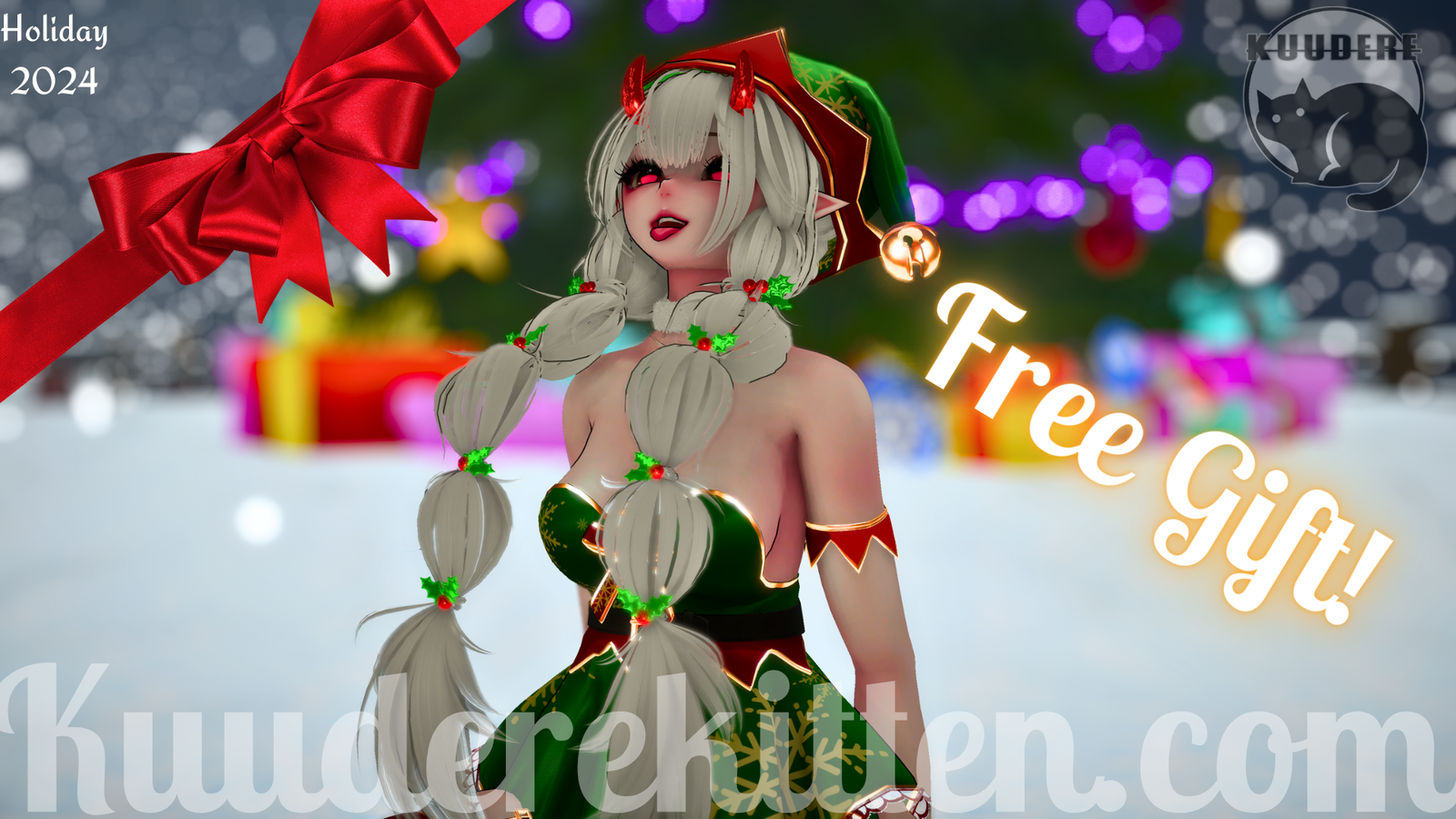 [FREE][LIMITED TIME] Santa's lil' Demon [SFW][PC ONLY][VRCHAT AVATAR]