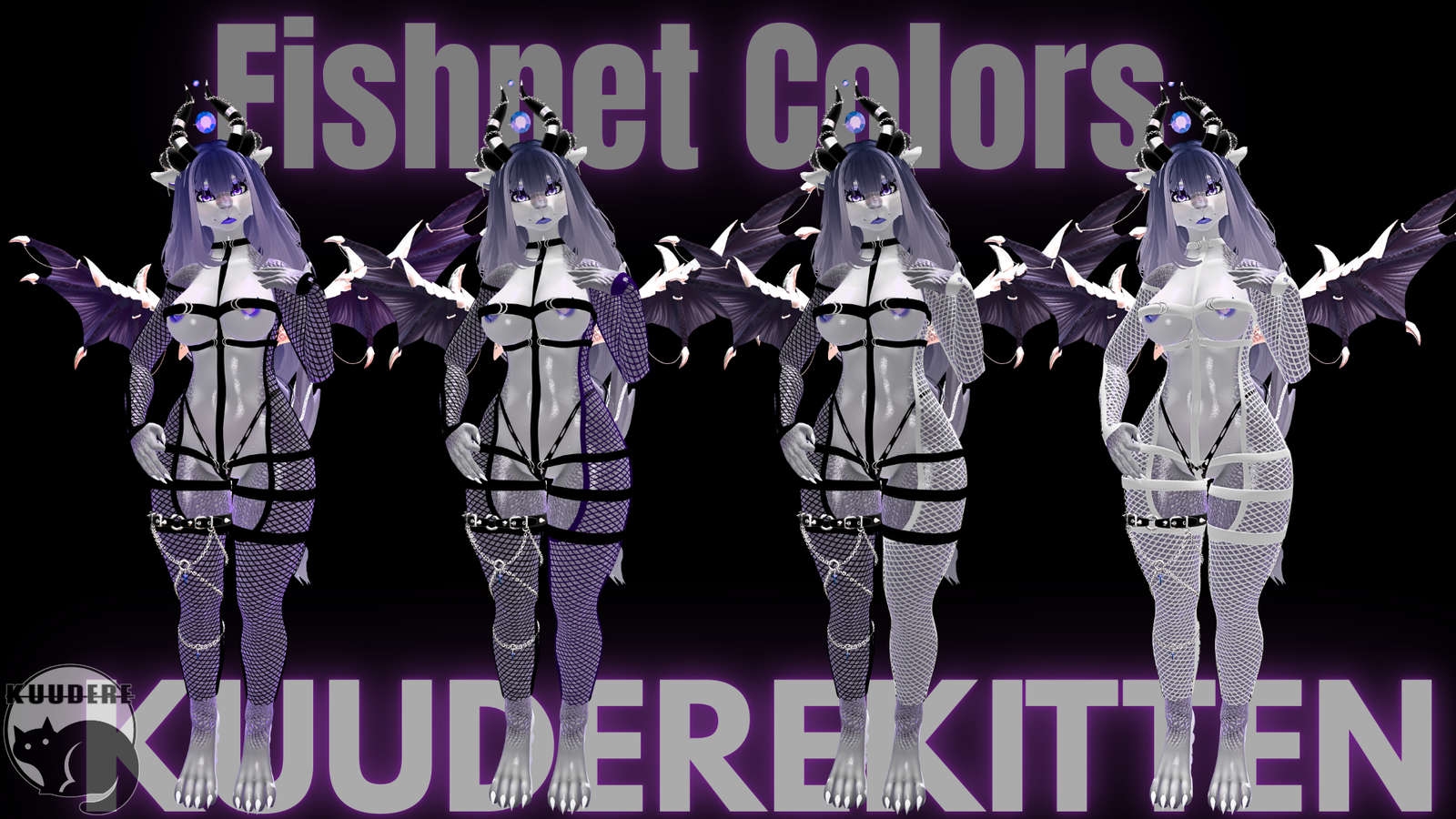 Vaelyra, Shark Dragoness Avatar [SPS][PC/QUEST][VRCHAT AVATAR]