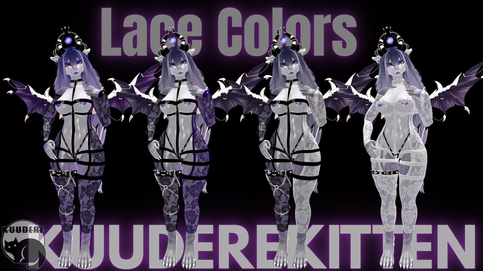 Vaelyra, Shark Dragoness Avatar [SPS][PC/QUEST][VRCHAT AVATAR]