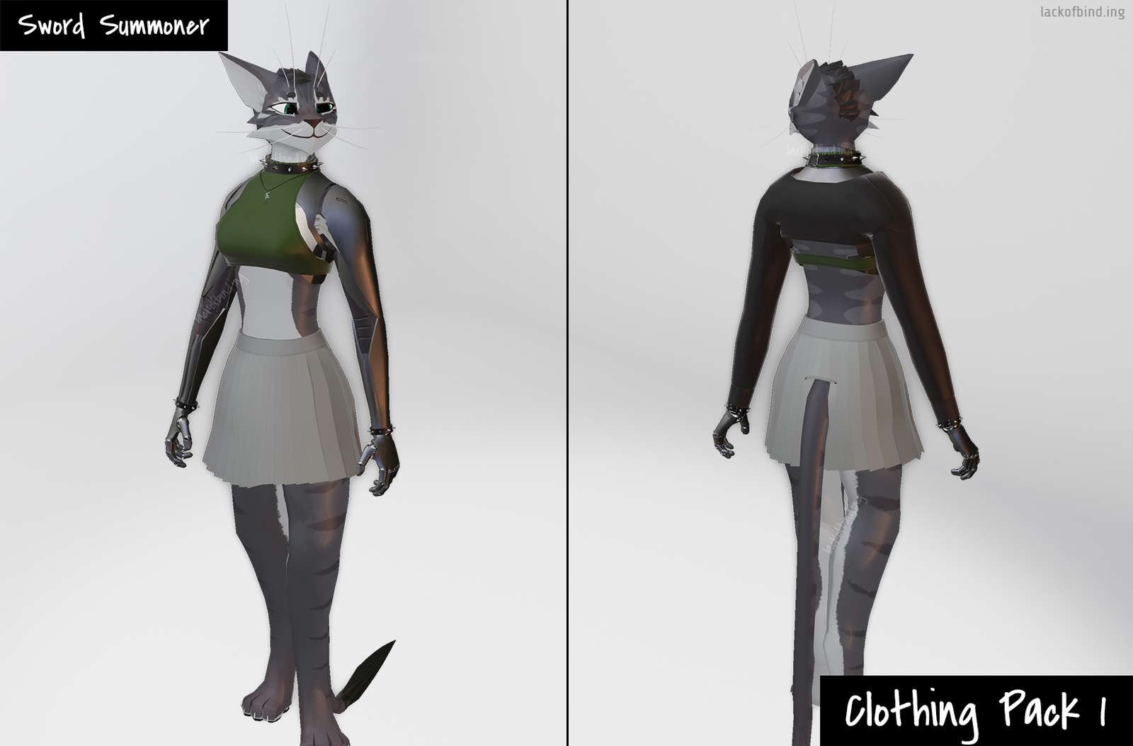 Sword Summoner Clothing Pack 1