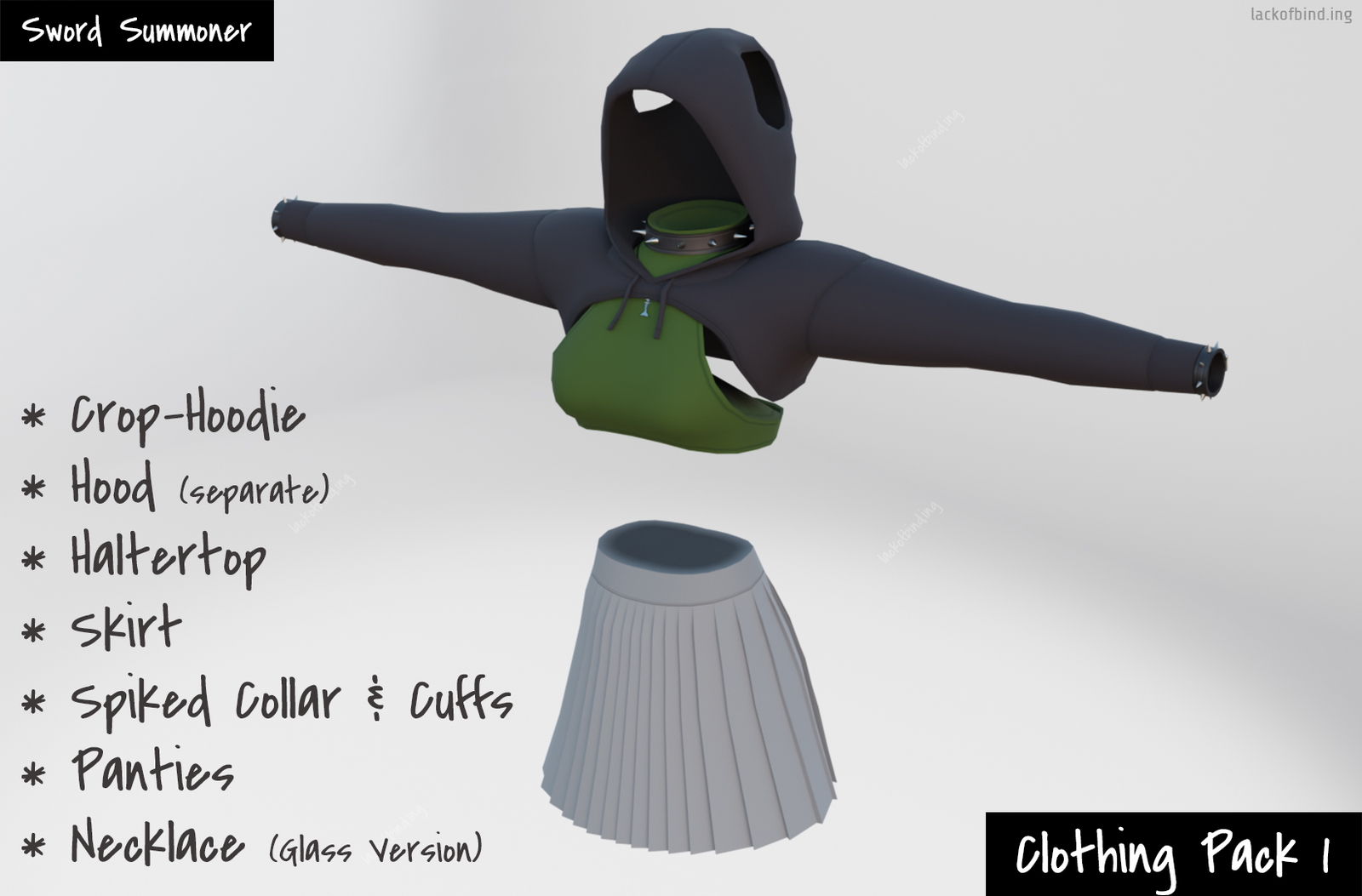 Sword Summoner Clothing Pack 1