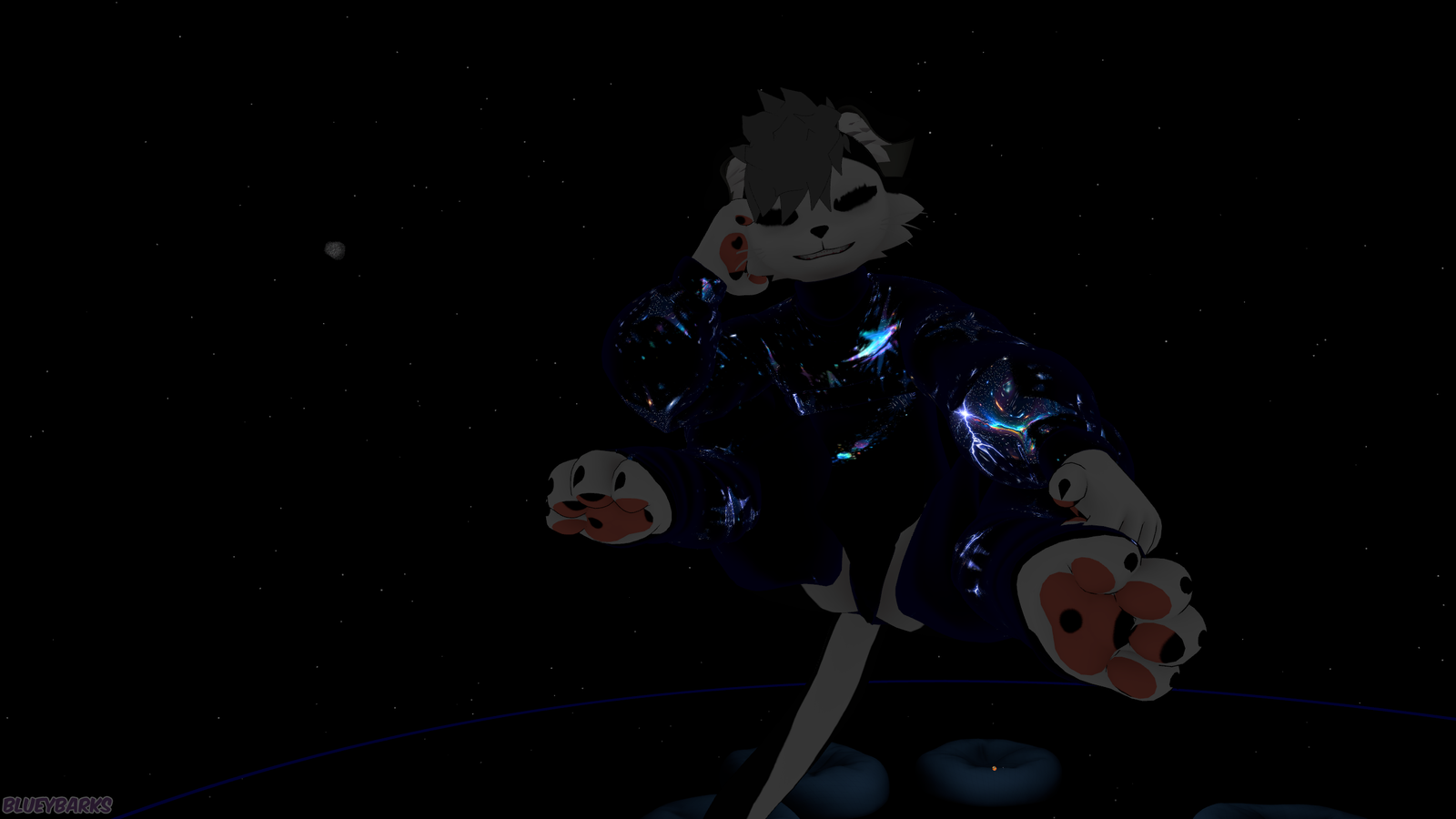 Cosmic Nightfall Texture for Mayu Night Out Clothes by Ivri
