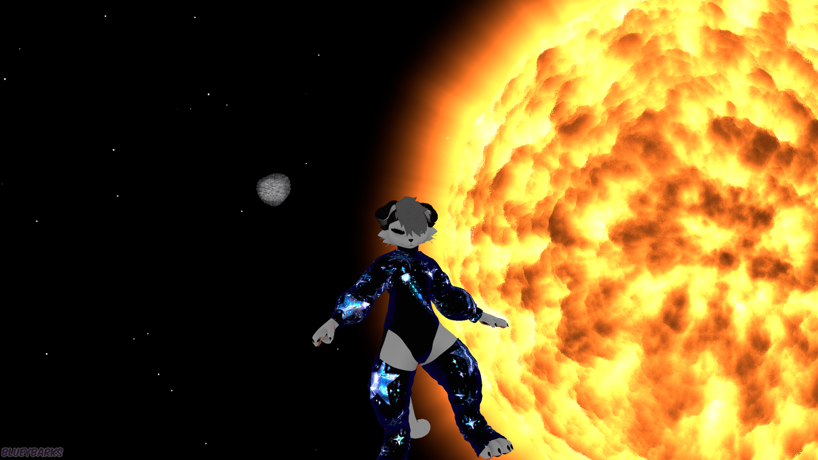Cosmic Nightfall Texture for Mayu Night Out Clothes by Ivri