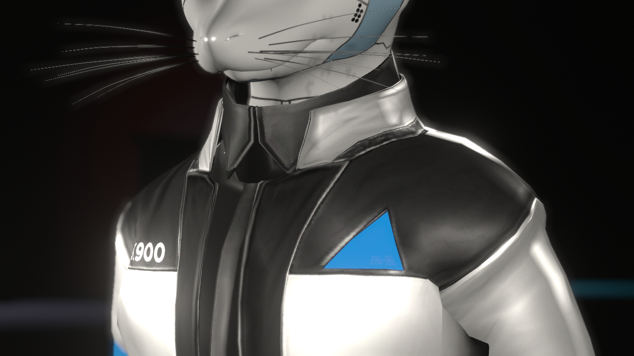 RK1000 Outfit for Rexouium 1.6 & 1.7 | Detroit: Become Human-Inspired Jacket and Pants