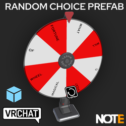 Wheel of Fortune Prefab - VRChat World Asset