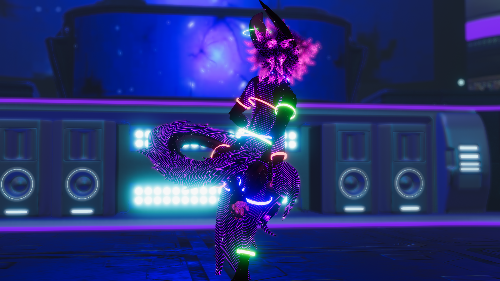 Fashionably Adaptable Party Rave Rings (FAPRR) [VRCHAT ASSET]