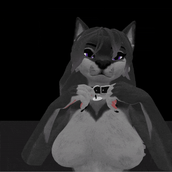 Female Canine with New Blendshapes and Features