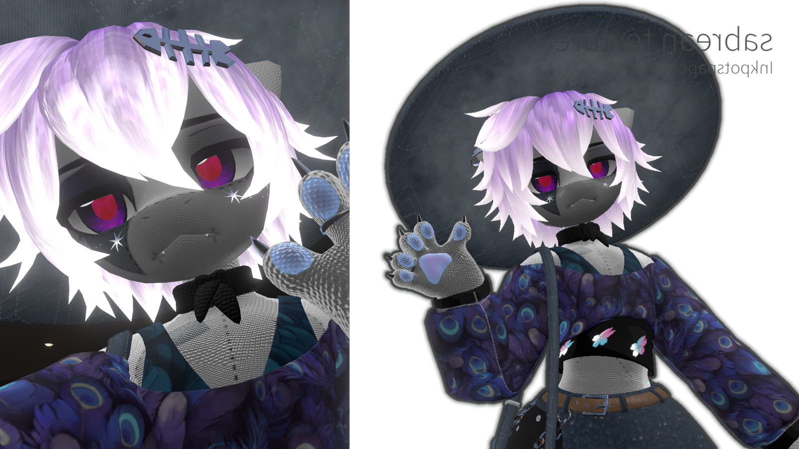 Sabrean Shark Doll Texture