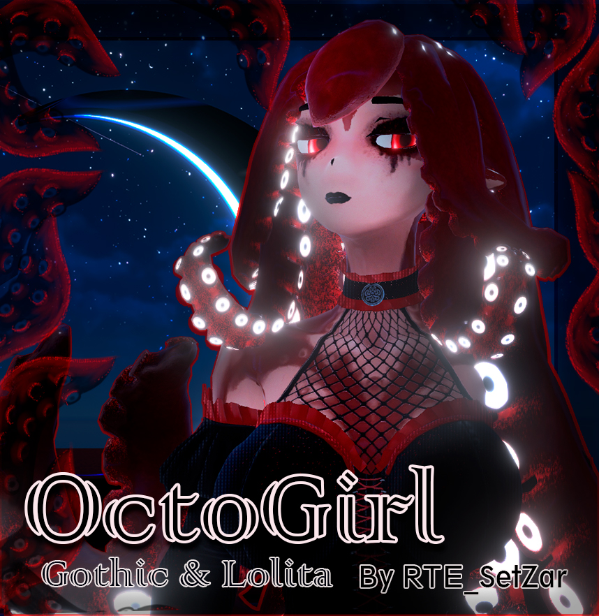 Octopus Goth Girl PC | Quest 
