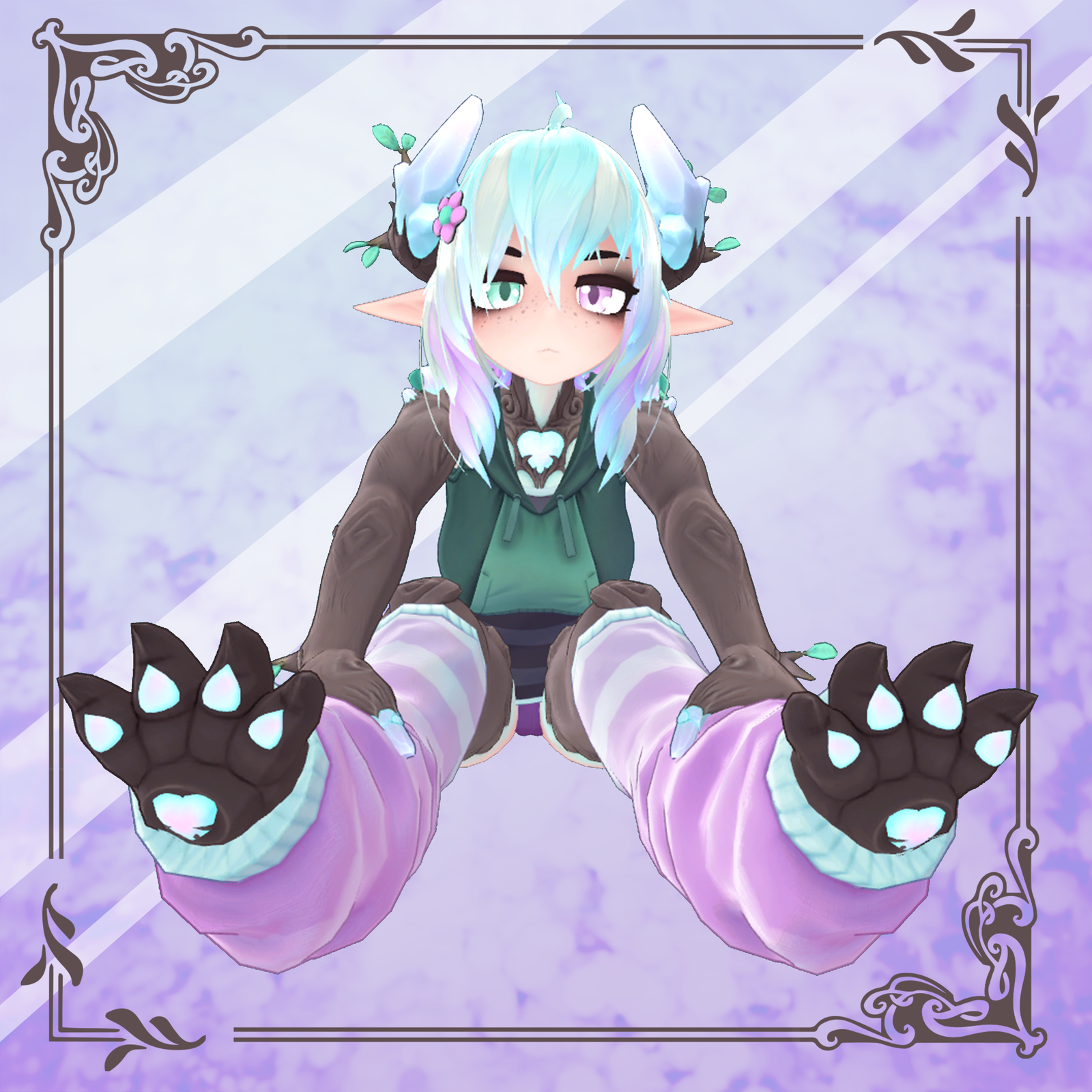 [ 森 ] Crystal Toe Beans for Mori