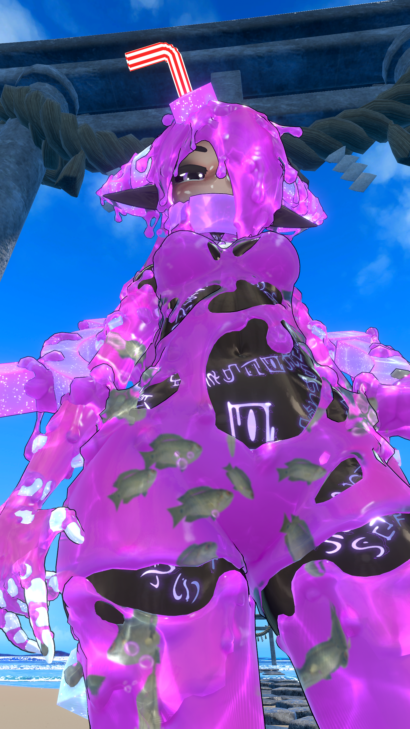 Aqua goona material [VRC] for Shoggoth