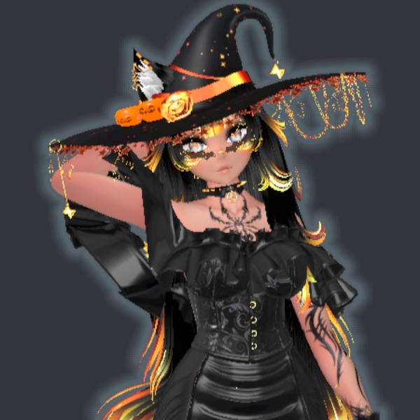 Sabrina - VRChat 3.0 Avatar (PC) Halloween Wolf Witch!