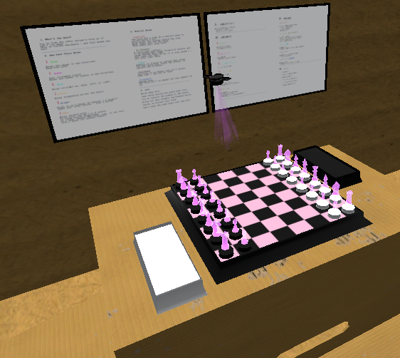Holographic Chess World Prop