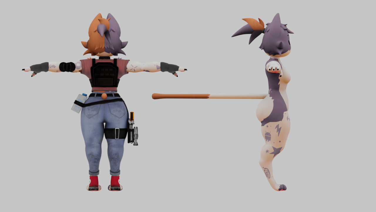Cate Kitty | VRChat 3D Avatar | 18+ NSFW