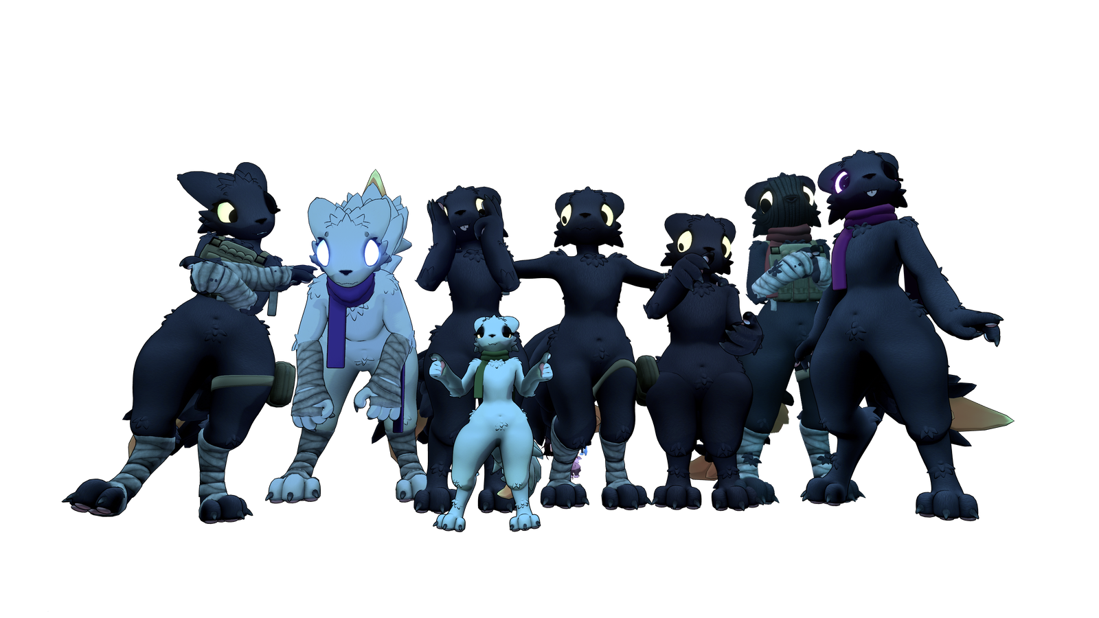 Akittu's Stylized Experiment | VRCHAT Avatar