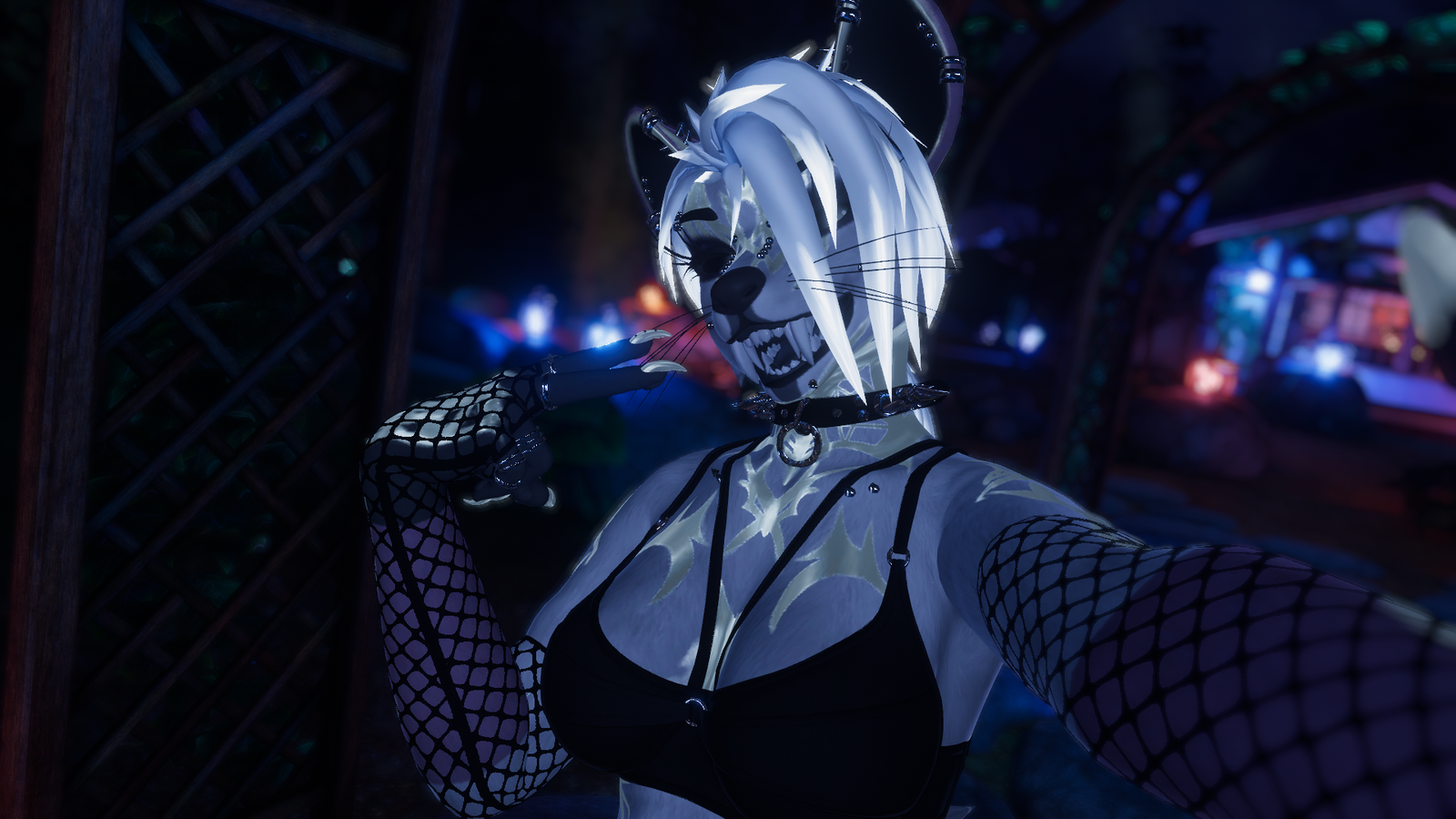 Sideswept Ponytail for Pepper Possum (Can be refit)