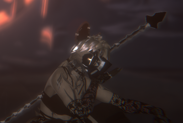 Sideswept Ponytail for Pepper Possum (Can be refit)