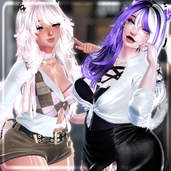 Barkley & Purrina by Saiyukai ♡ VRCFT ・ PCVR ・ QUEST ♡