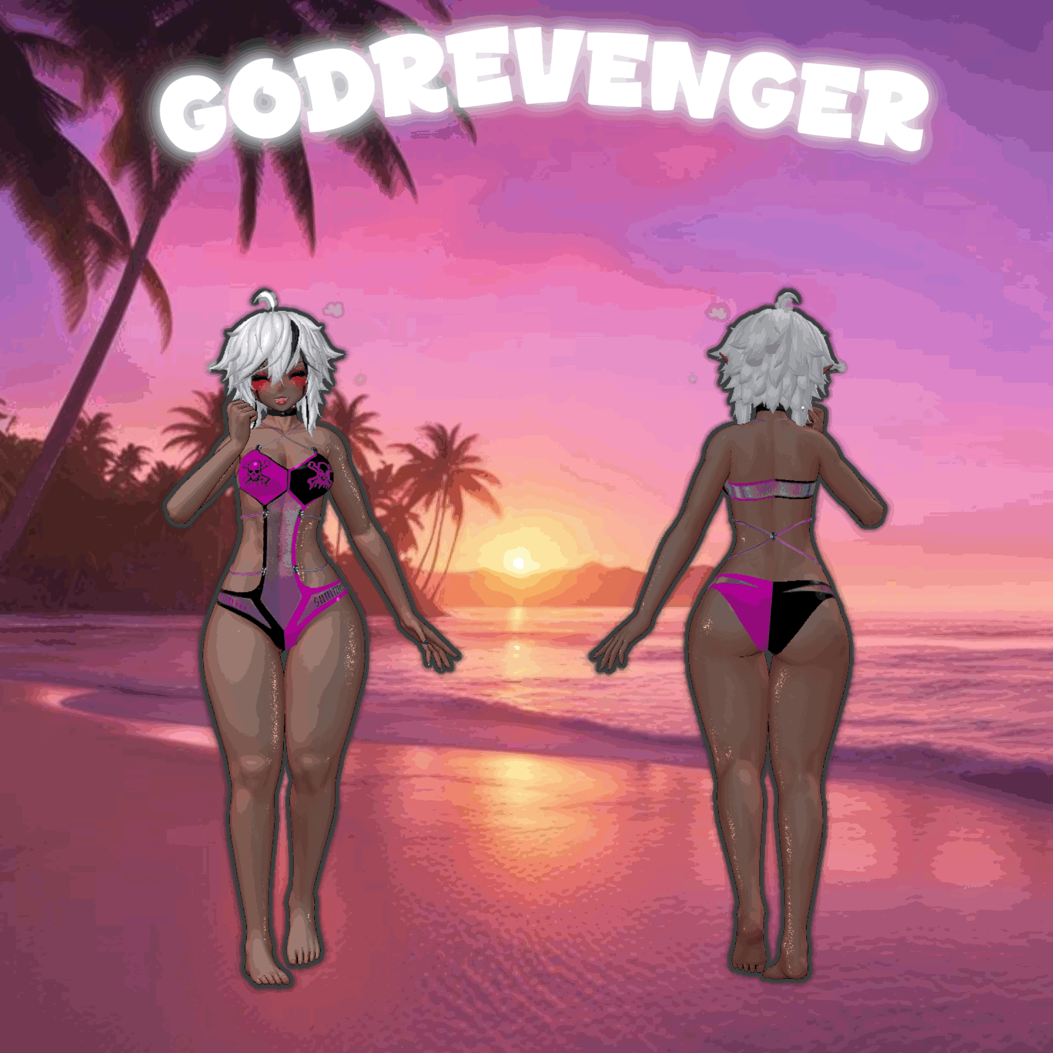 2in1 Bikini [ GodWhisper | GodMagician | GodRevenger | GodRunner  ]