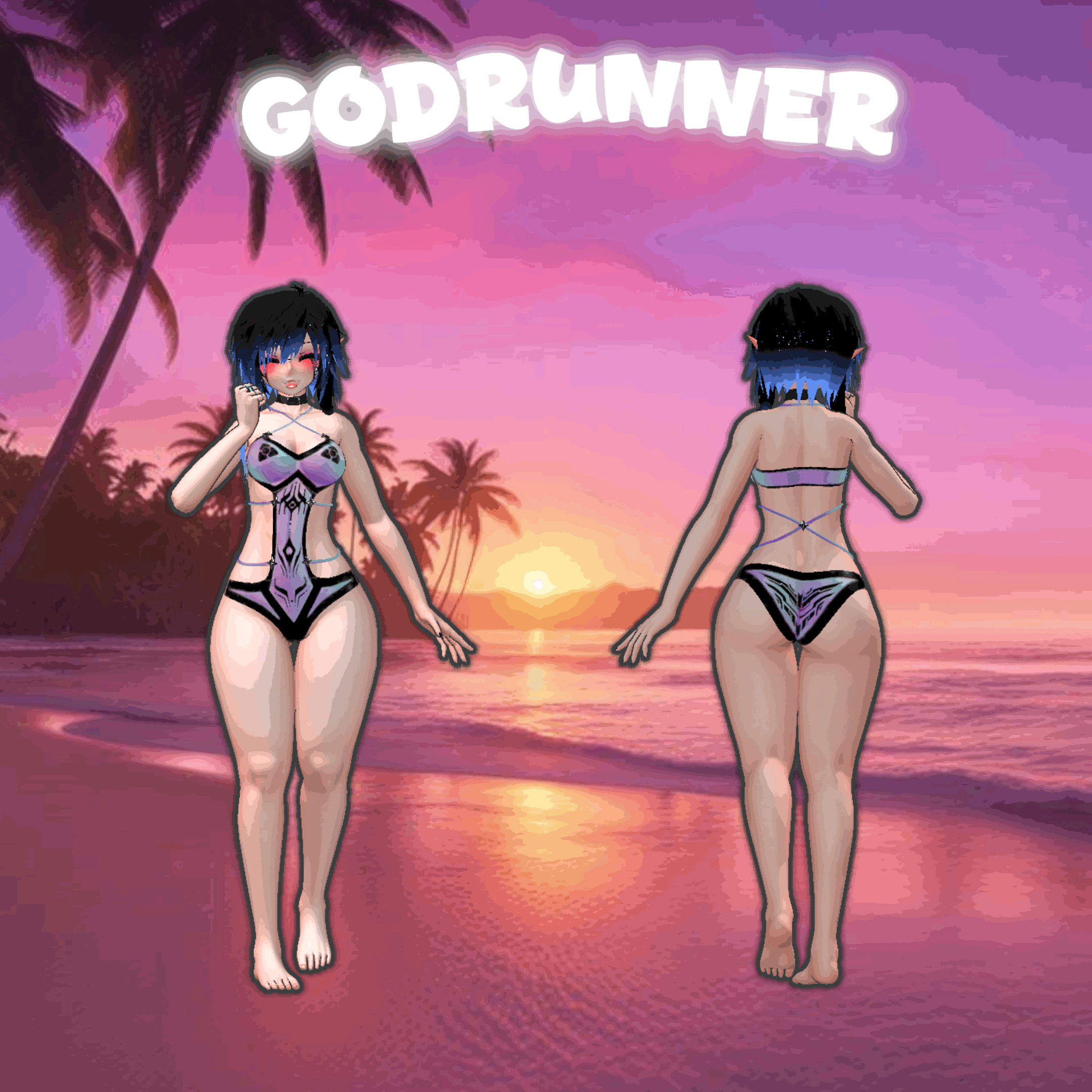 2in1 Bikini [ GodWhisper | GodMagician | GodRevenger | GodRunner  ]