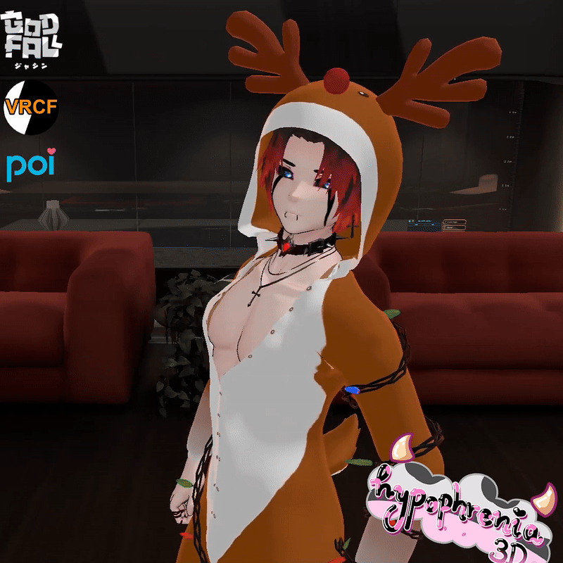  Reindeer Onesie GodBreaker & GodWhisper