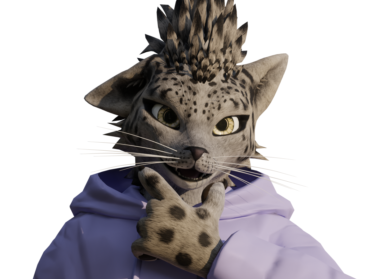 Snow Leopard (Rexouium Furbrush Texture)