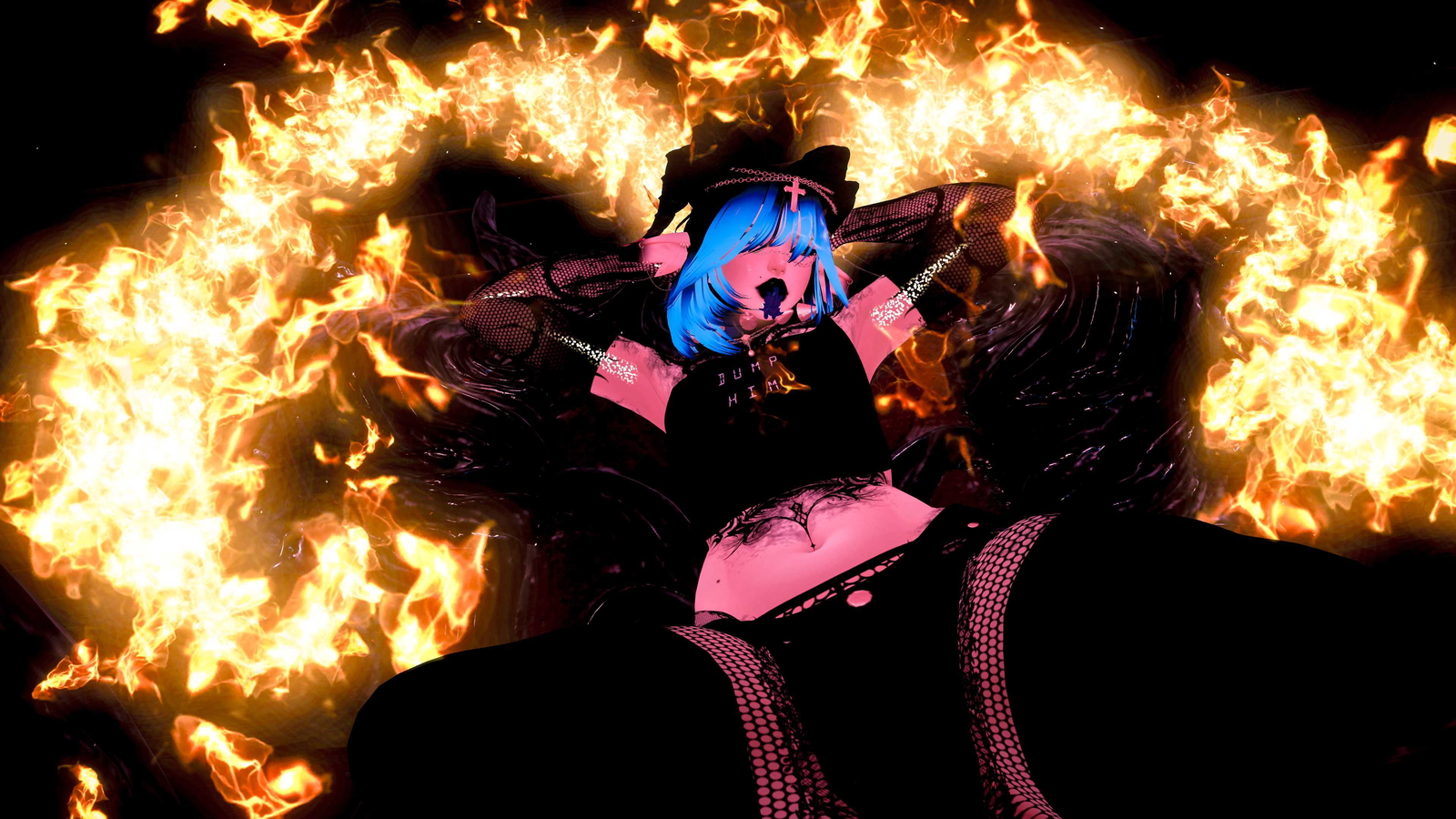 ⋆˙⟡Moonfyre, PC & Quest (BEING FIXED), Genderfluid , SFW, COLLAB MODEL⋆˙⟡