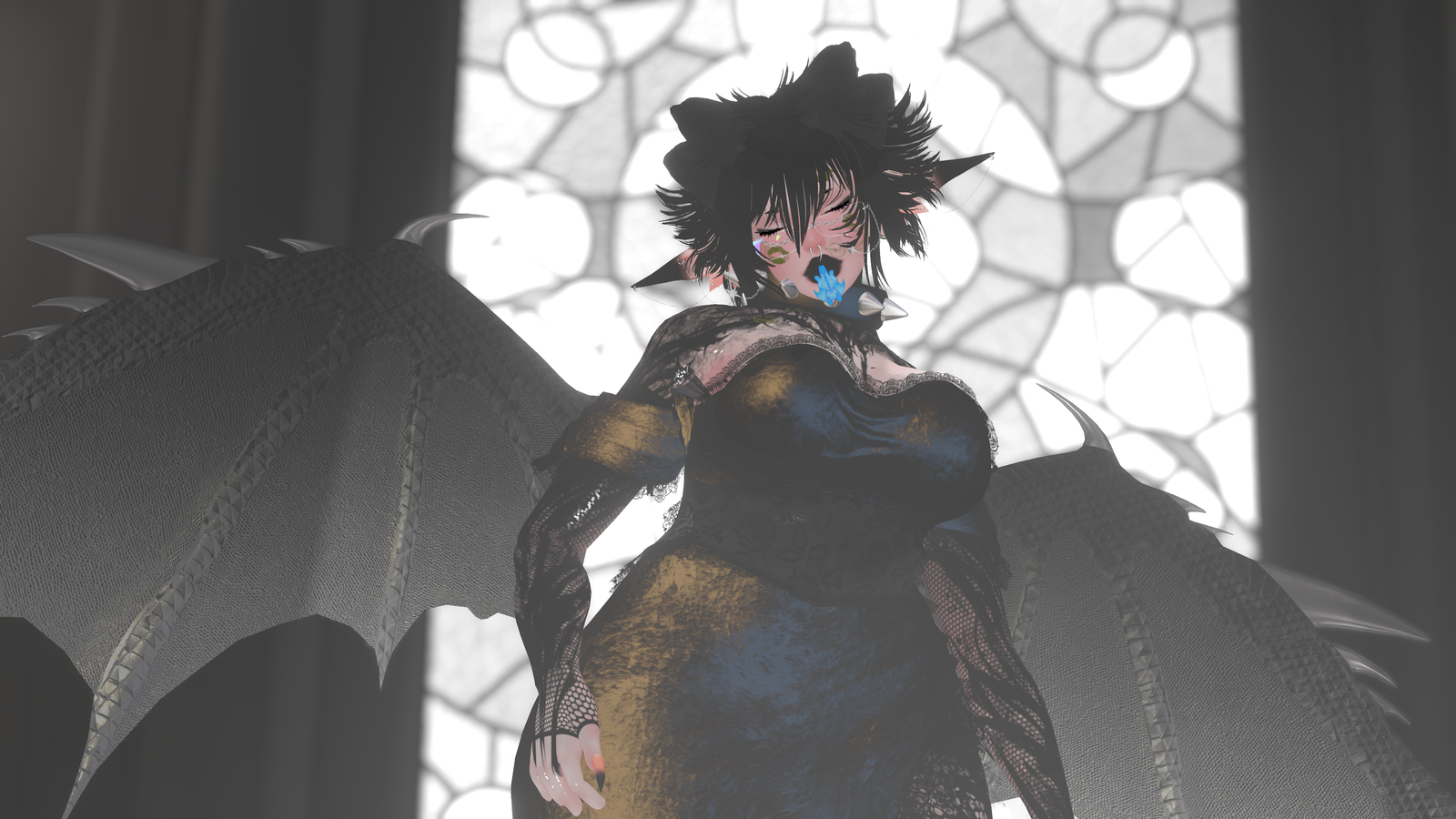 ⋆˙⟡Moonfyre, PC & Quest (BEING FIXED), Genderfluid , SFW, COLLAB MODEL⋆˙⟡
