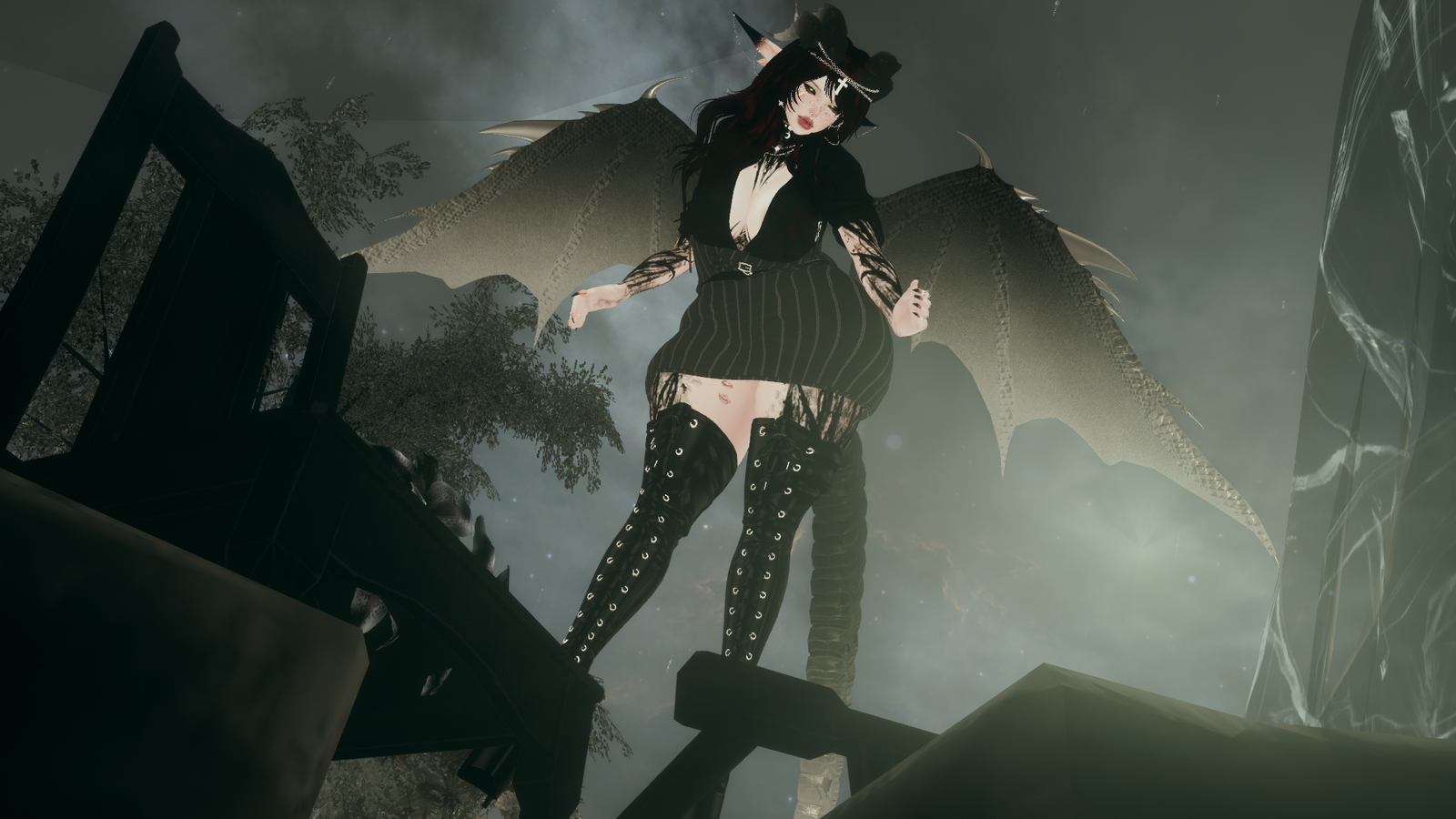 ⋆˙⟡Moonfyre, PC & Quest (BEING FIXED), Genderfluid , SFW, COLLAB MODEL⋆˙⟡