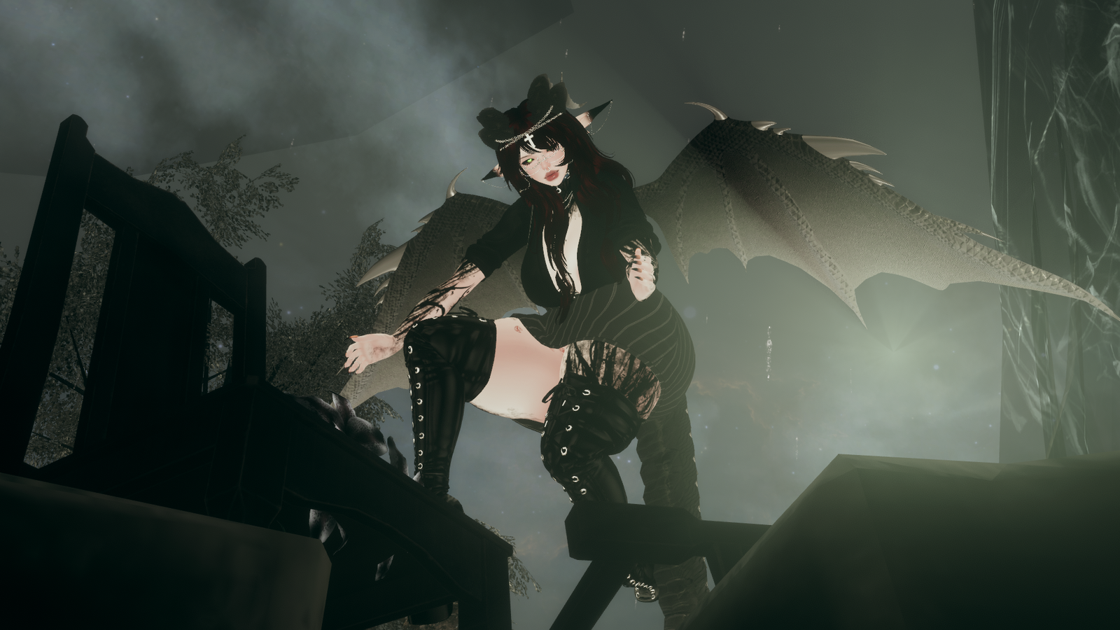 ⋆˙⟡Moonfyre, PC & Quest (BEING FIXED), Genderfluid , SFW, COLLAB MODEL⋆˙⟡