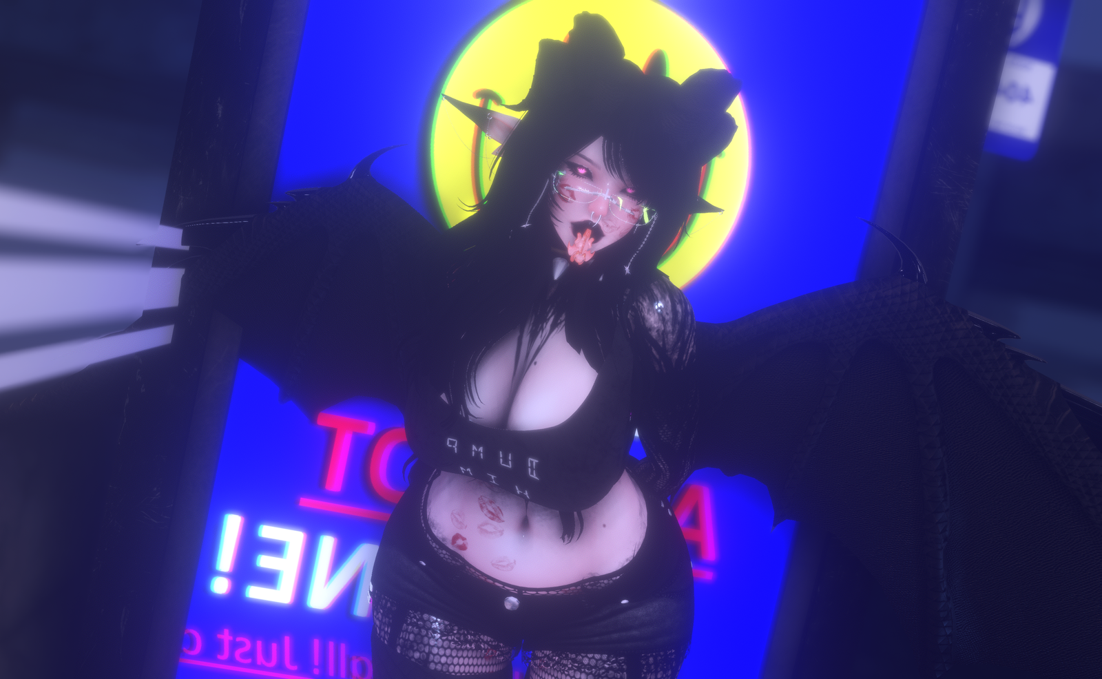 ⋆˙⟡Moonfyre, PC & Quest (BEING FIXED), Genderfluid , SFW, COLLAB MODEL⋆˙⟡