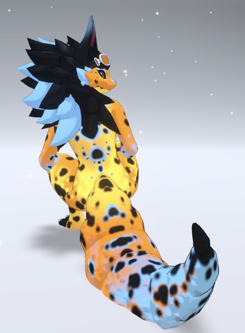 Novabeast Gecko Tail + Texture