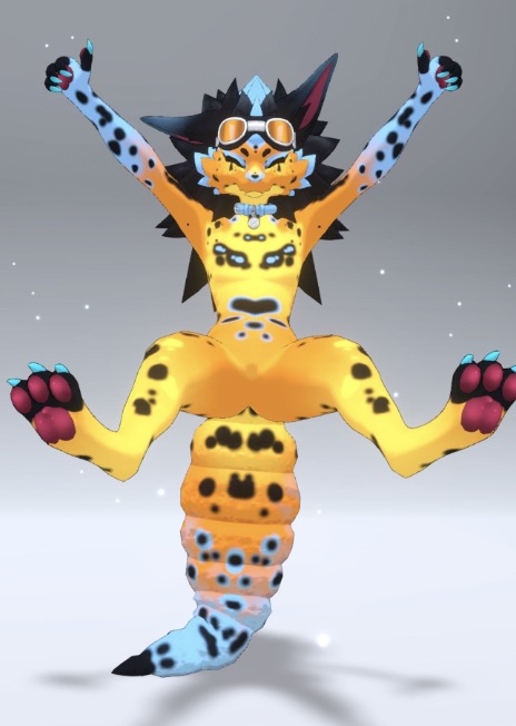 Novabeast Gecko Tail + Texture