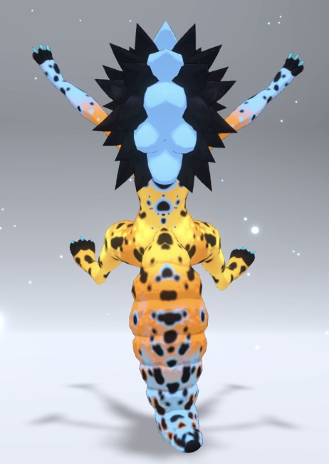 Novabeast Gecko Tail + Texture