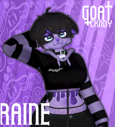 Raine Pastel Goth  Biscotti