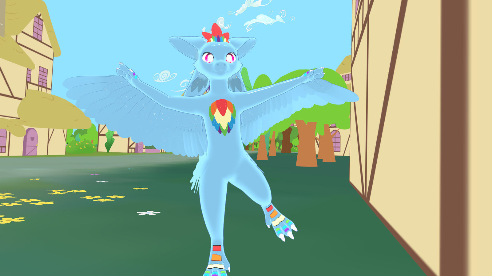 Rainbow Dash Spiri'vali