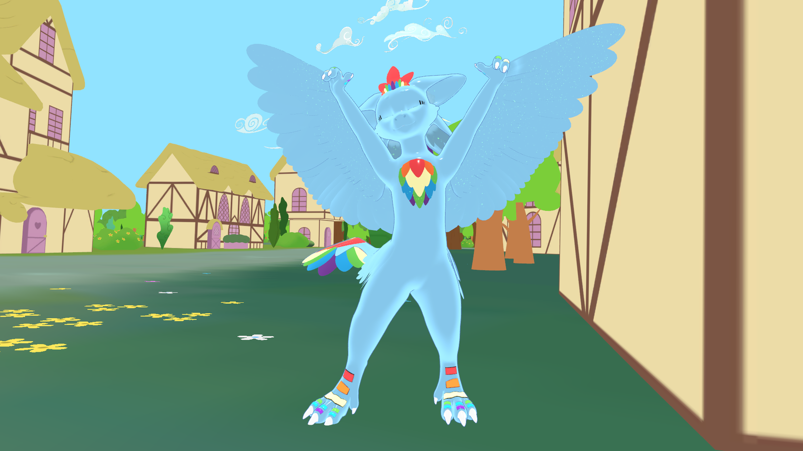 Rainbow Dash Spiri'vali