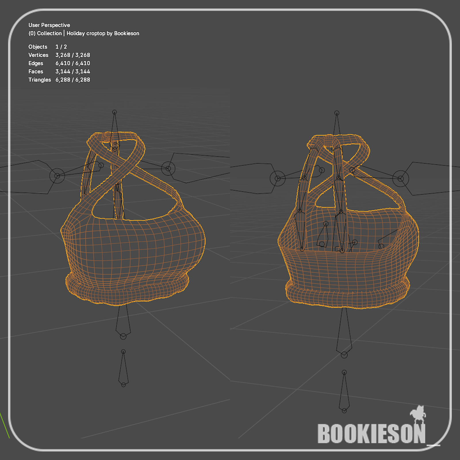 Holiday Croptop [VRBase Egirl]