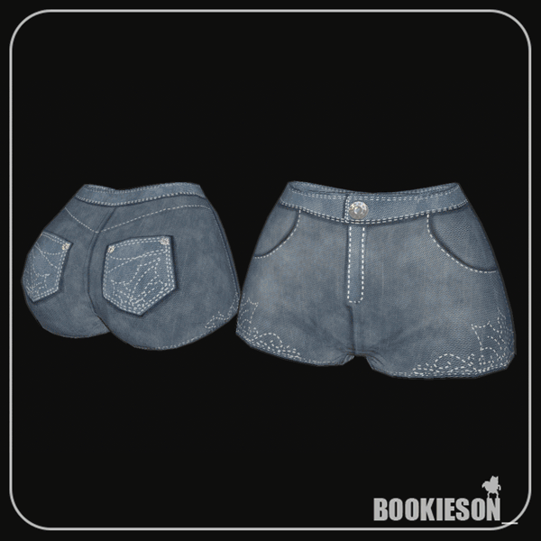 Cute Denim Shorts [VRBase Egirl]
