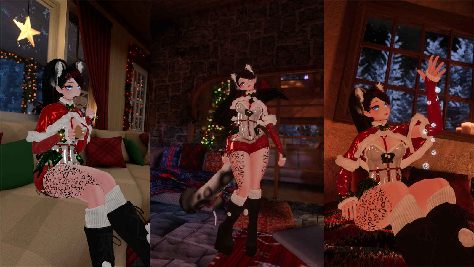 Mist the Winter Snow Leopard! (w/Opti)| PC & Quest & FT